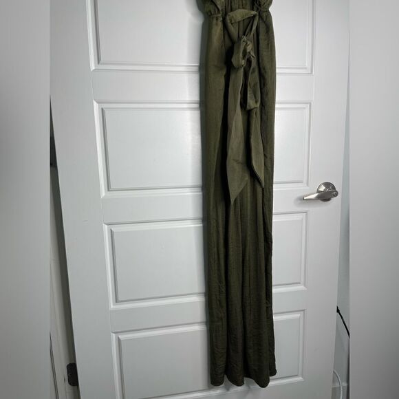 Gabrielle Union Olive Green Jumpsuit - Picture 5 of 9